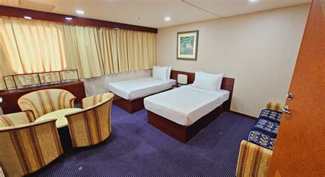 2go suite room|Inside 2GO Travel's Floating Hotel. 360 degree view of a suite .